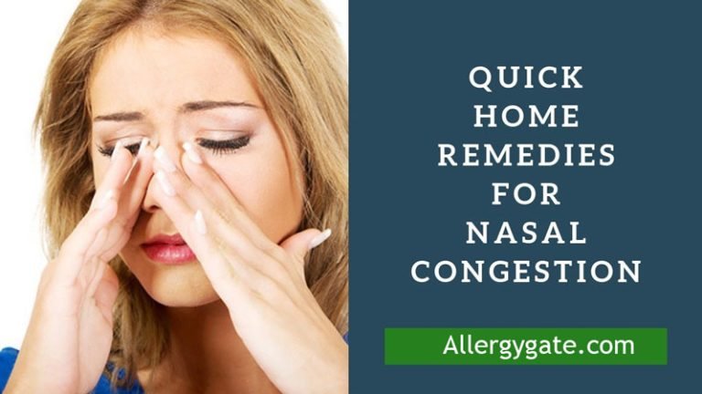 Nasal Congestion - Surprising Causes & Natural Treatments - Allergy Gate